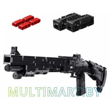 Конструктор Mould King Block Gun 14003 Дробовик Benelli M4 картинка 4